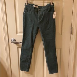 NWT Anthropologie Pilcro High Rise Skinny Cords